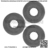 1656927SM Шайба шлицевого лезвия для Simplicity Snapper 1615G 808GT 811GT - Image 5