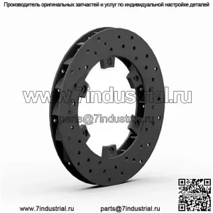 Вентилируемый/перфорированный тормозной диск 18 мм x 200 мм