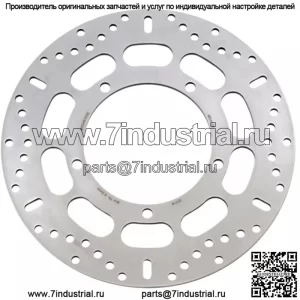 СТАНДАРТНЫЙ ТОРМОЗНОЙ РОТОР, НОМЕР ДЕТАЛИ MD4158, НОВЫЙ, цельный передний 61-2156 1710-2291 15-4158