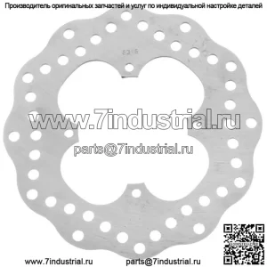 Контурный тормозной ротор MD6316C