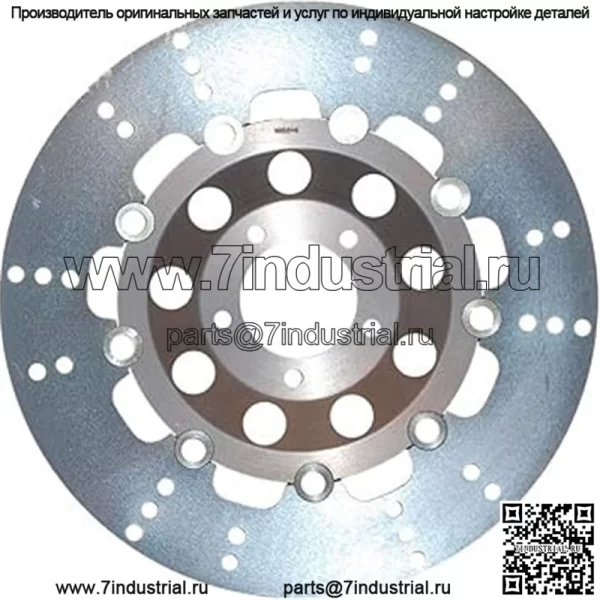 Тормоза MD1052LS Тормозной ротор, черный