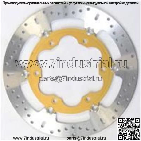 Тормозной ротор - плавающий круглый 336 мм правый - MD1158RS