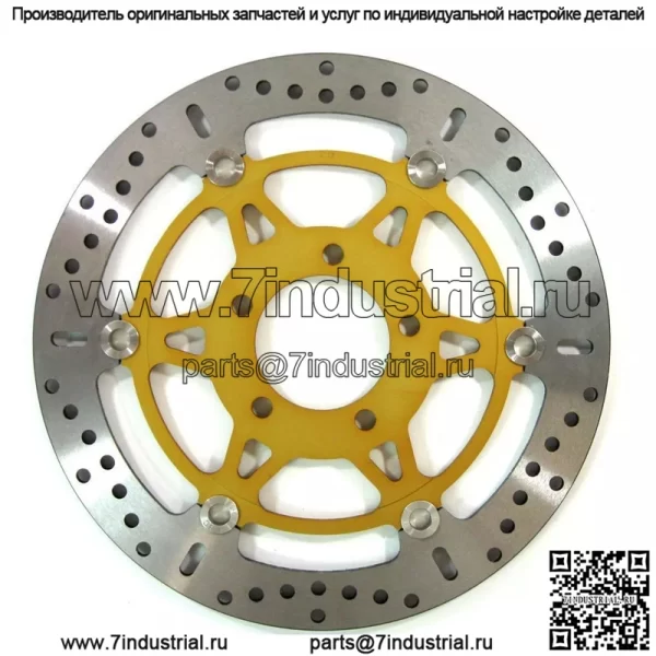 Плавающий передний тормозной ротор MD3089X