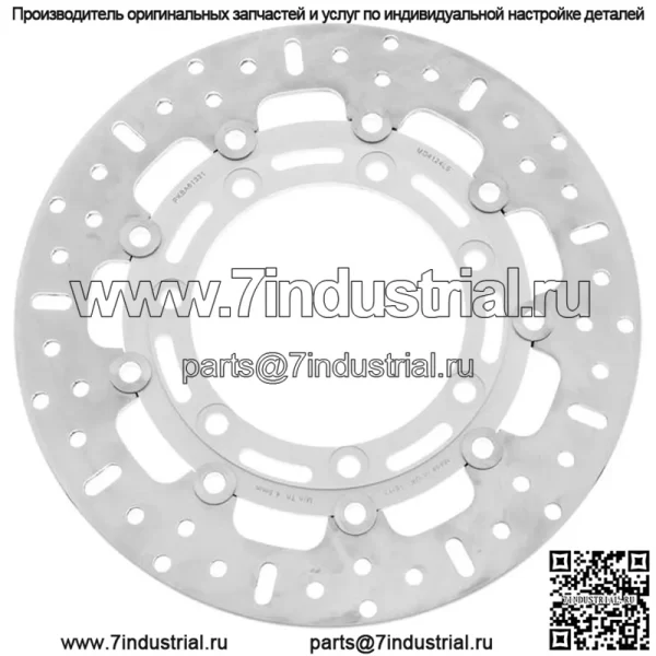 Тормоза Стандартный тормозной ротор MD4124LS