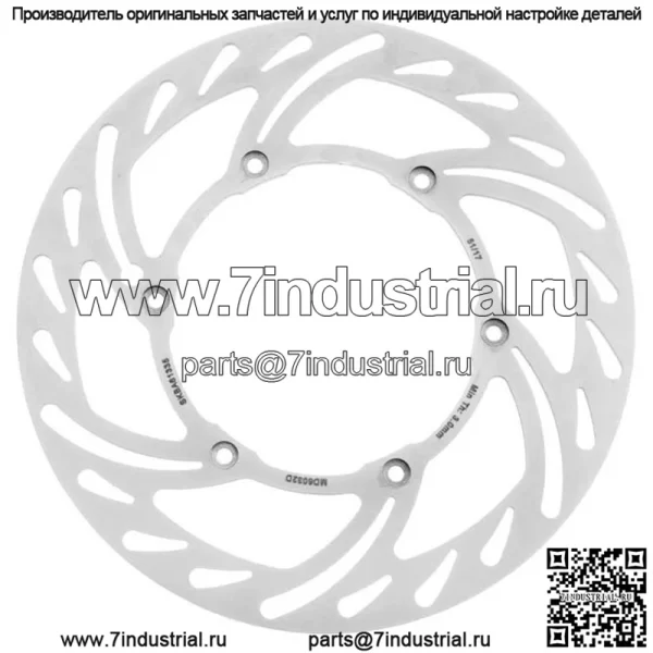 Стандартный тормозной ротор MD6032D