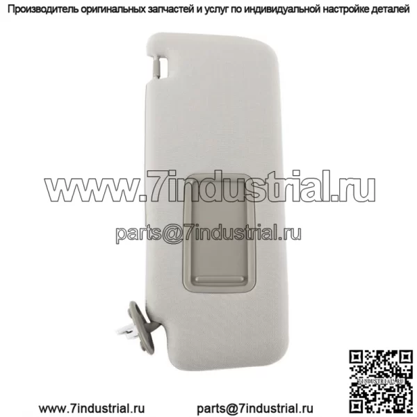 Солнцезащитный козырек со стороны водителя, цвет серый 74320-35A91-B1, подходит для Toyota 4runner 2010-2023 гг. - Image 3