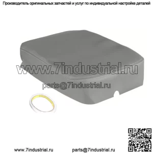 Для 2002-2007 2008 Dodge Ram серый центральный подлокотник консоль крышка кожаный чехол