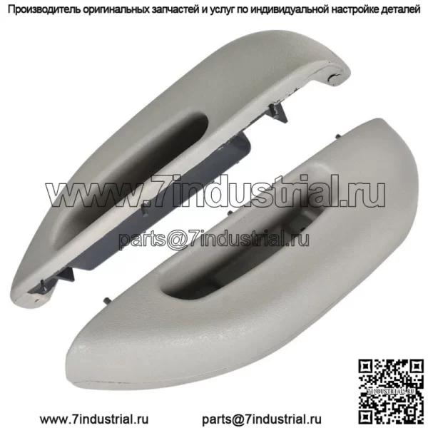 Передняя левая+правая пара внутренних дверных ручек-подлокотников для Chevy GMC 96 1997-2002 - Image 3