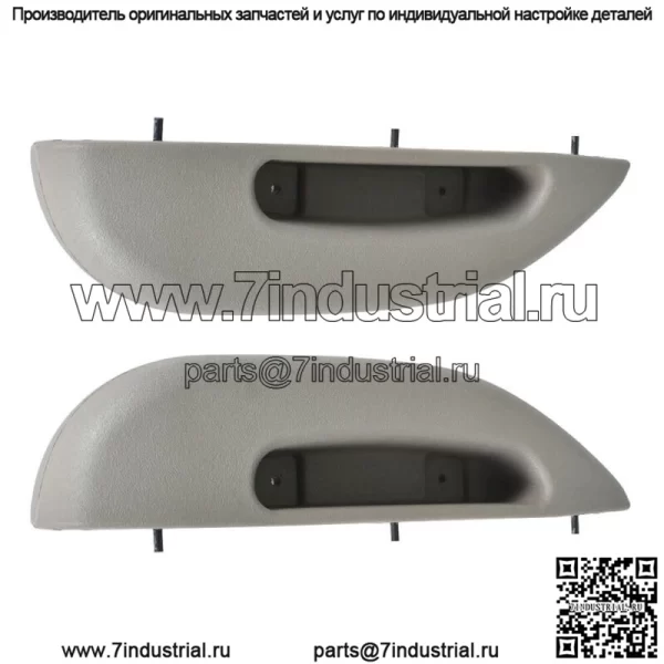 Передняя левая+правая пара внутренних дверных ручек-подлокотников для Chevy GMC 96 1997-2002 - Image 5