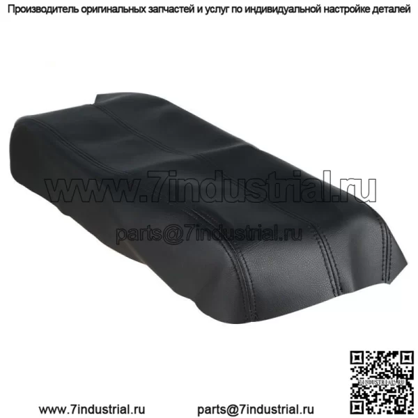 Подходит для 2007-11 12 Acura RDX Передняя центральная консоль Крышка подлокотника Кожа Черный - Image 2