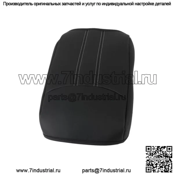 Чехол на центральную консоль, подлокотник для Honda Pilot 2023-2024, кожа, черный, новый - Image 4
