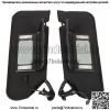 Черный пара солнцезащитных козырьков Sidea для зеркала Vanity Mirror C6 Shades 23142245 - Image 5