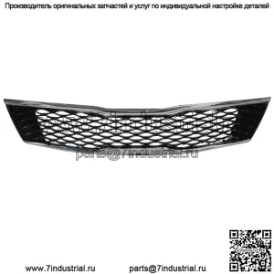 Подходит для Kia 2016-18 Optima Lx Ex Передняя верхняя решетка Черная хромированная сотовая решетка