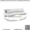 Подходит для Ford Edge 2011-2014 Передняя верхняя, центральная и нижняя решетка радиатора, хром 3 шт.