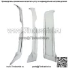 Подходит для Ford Edge 2011-2014 Передняя верхняя, центральная и нижняя решетка радиатора, хром 3 шт. - Image 3