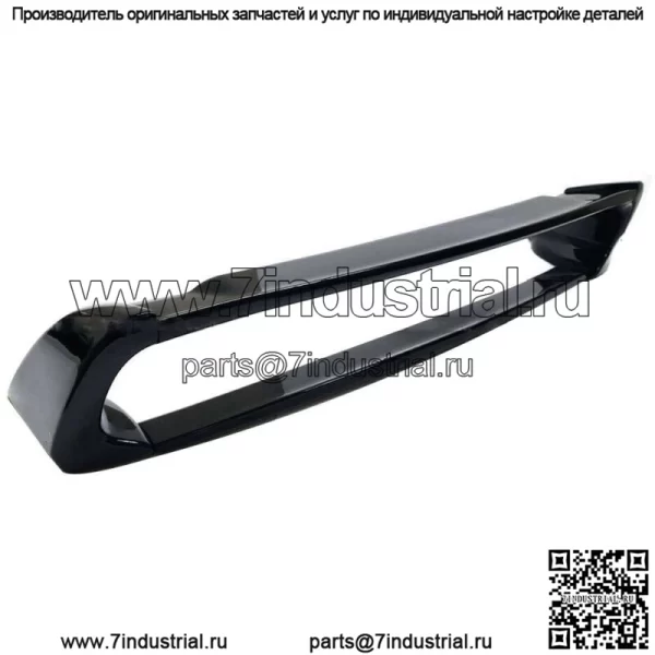 Для Civic 4DR Sedan 2006-2011 гг. Глянцевый черный спойлер на крыло багажника Mugen Style