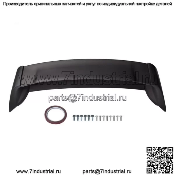 Задний спойлер багажника Mugen style, неокрашенный, для Honda Civic 4DR Sedan 2006-11 - Image 2