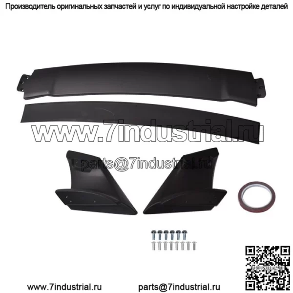 Задний спойлер багажника Mugen style, неокрашенный, для Honda Civic 4DR Sedan 2006-11 - Image 3