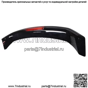Спойлер багажника подходит для Honda Civic 2013-2015 годов, окрашен в глянцево-черный цвет, стиль SI