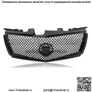 Для Cadillac CTS 2008-2013 гг. Верхняя решетка радиатора, сетка, глянцево-черная