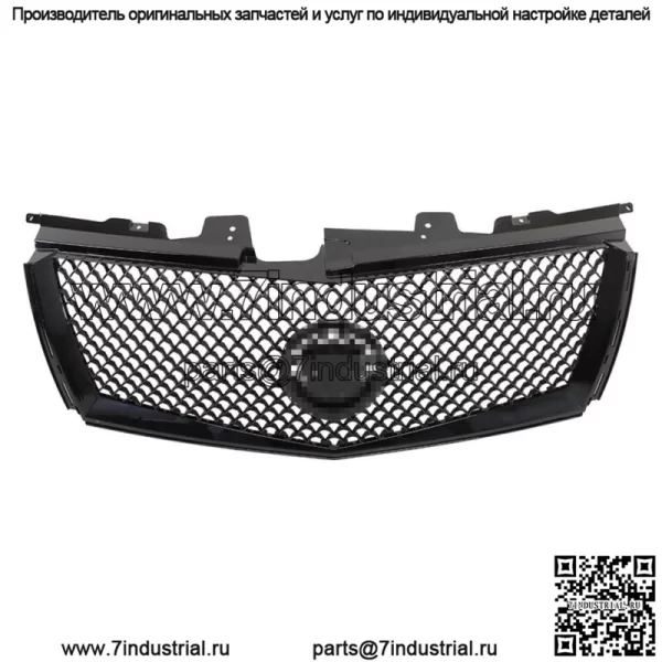 Для Cadillac CTS 2008-2013 гг. Верхняя решетка радиатора, сетка, глянцево-черная - Image 2