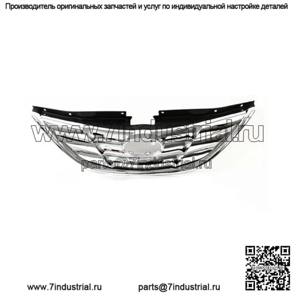 Для Hyundai Sonata 2011 2012 2013 Передняя верхняя решетка радиатора хромированная заводская модель