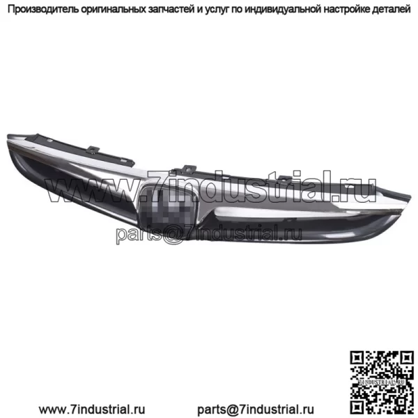 НОВАЯ решетка радиатора переднего бампера для седана HONDA ACCORD 4dr 2006-2007 гг. с хромированным молдингом - Image 3