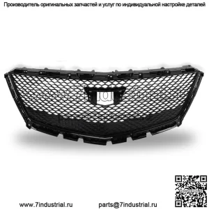 Для Cadillac XT5 2016-2021 годов глянцевая черная верхняя сетчатая решетка переднего бампера