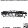 Подходит для 2016-2019 Chevy Chevrolet Cruze Передняя решетка бампера 84009674 Черный - Image 3
