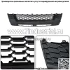 Нижняя решетка переднего бампера черная для Toyota Sienna SE 2018-2020 TO1036189 - Image 3