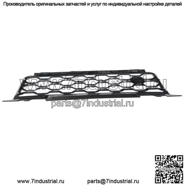 Для Range Rover Sport L494 2018-2019 передний бампер верхняя решетка полностью глянцевая черная - Image 3
