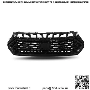 Передняя верхняя решетка радиатора, прочная сетка для Honda Accord 2023-2024, черный пластик