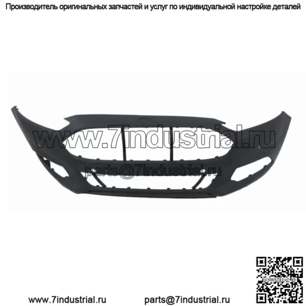 С отверстиями для датчиков, передний бампер, крышка для Ford Fion 2013-2016 FO1000680