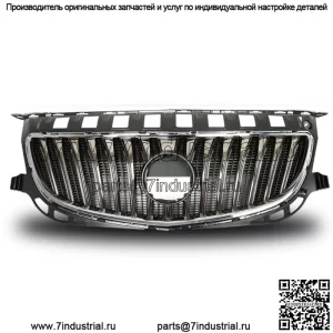 Для Buick Regal 2015-2017 W/O GS передний бампер верхняя решетка в сборе черный и хром