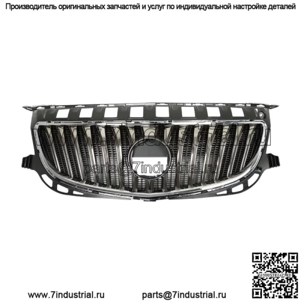 Для Buick Regal 2015-2017 W/O GS передний бампер верхняя решетка в сборе черный и хром - Image 3