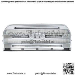 Решетка переднего бампера для Ford F-150 2015-2017 хром без датчиков парковки