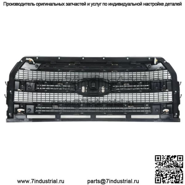 Решетка переднего бампера для Ford F-150 2015-2017 хром без датчиков парковки - Image 3