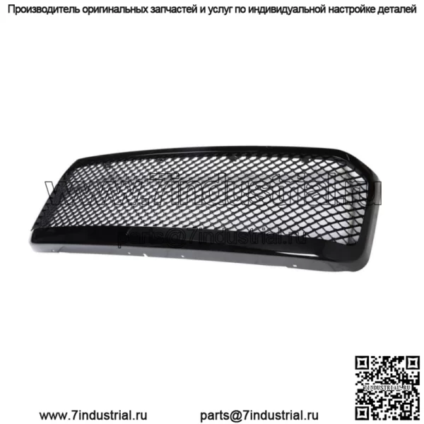 Для Ford F250 F350 1999-2004 Черная сотовая сетка передняя верхняя решетка глянцевая
