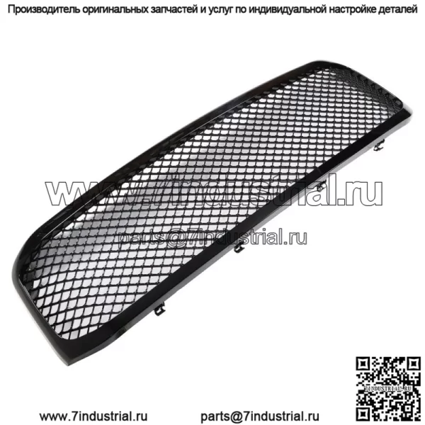Для Ford F250 F350 1999-2004 Черная сотовая сетка передняя верхняя решетка глянцевая - Image 3