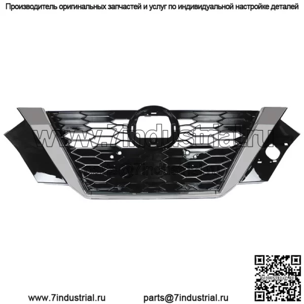 Для Nissan Sentra 2020 2021 62310-6LB0A передний бампер верхняя решетка черная ＆ хром - Image 2
