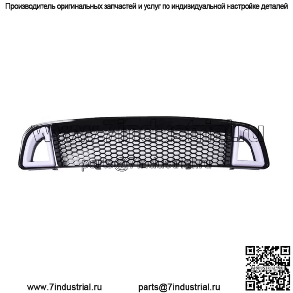 Для Ford Mtang 13-14 не Shelby передний бампер верхняя светодиодная решетка черная