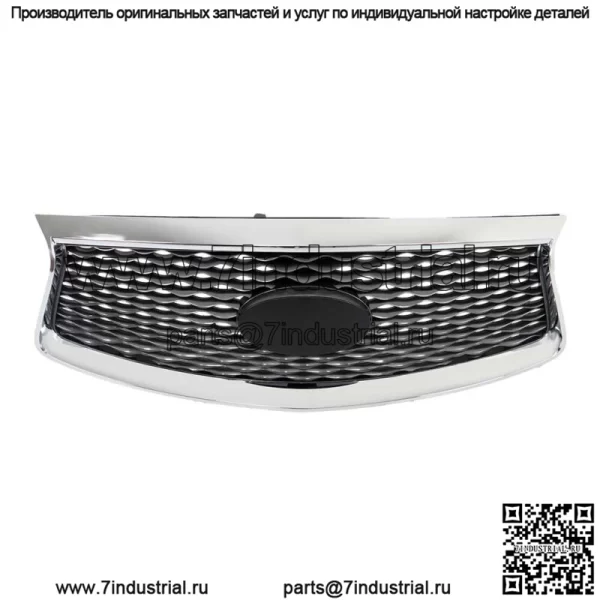 Верхняя решетка переднего бампера с камерой для Infiniti QX60 2016-2020 - Image 3