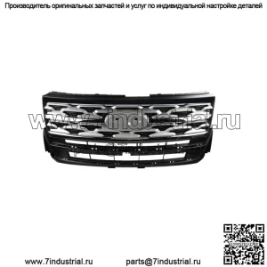Для Ford Explorer 2018 2019 Передний бампер Верхняя решетка радиатора Заводская серебристая