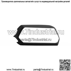 Передняя верхняя решетка наружная рамка окантовка матово-черная для Toyota Tacoma 2016-2022