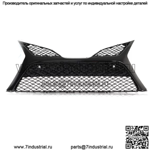 Решетка радиатора переднего нижнего бампера для Toyota Camry SE 2018-2020 с отверстиями для датчиков парковки