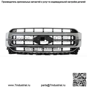 Верхняя решетка переднего бампера для Ford F150 2021-2023 хром ML3Z-8200-FA