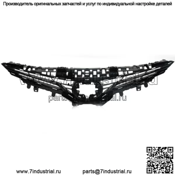 5311106F30 Верхняя решетка переднего бампера для Toyota Camry LE XLE 2021-2022 гг., черная