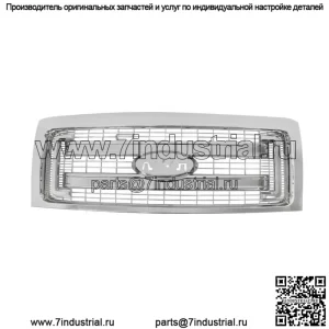 Для Ford F-150 2009-2014 гг. Хромированная решетка радиатора, накладка на передний бампер DL3Z-8200-DA
