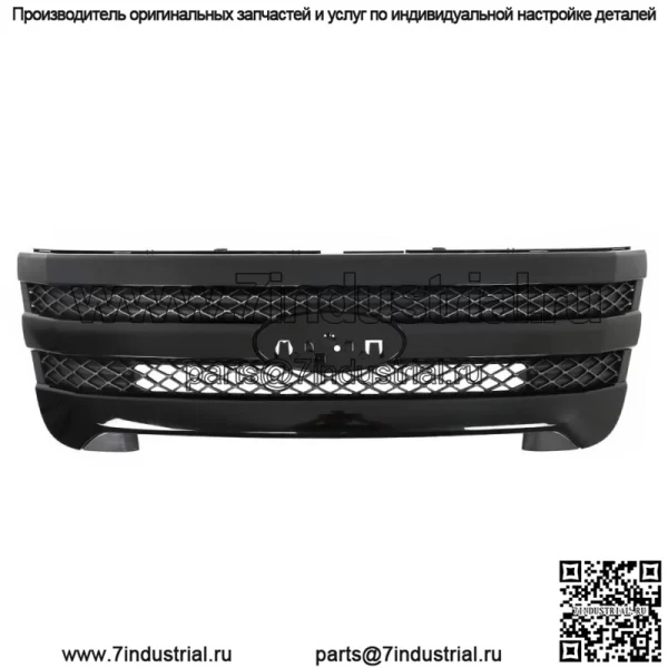Передняя верхняя решетка для Ford Explorer 2011 2012-2015 Модернизированная глянцевая черная решетка - Image 3