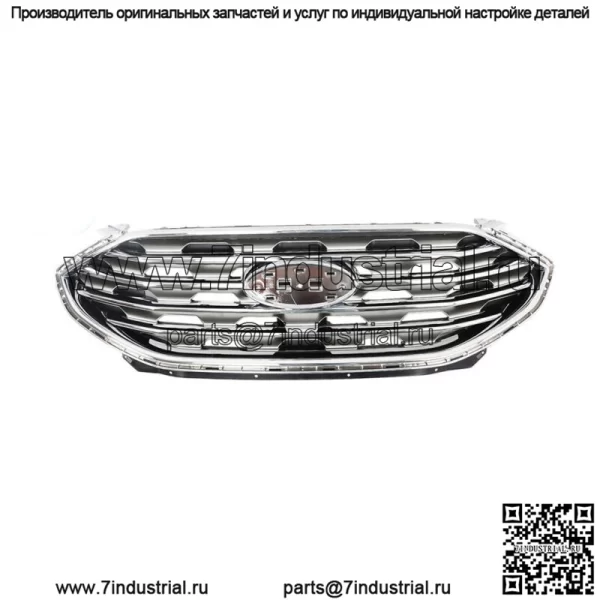 Решетка радиатора переднего верхнего бампера хром для Ford Edge 2019-2022 KT4B-8200-AK